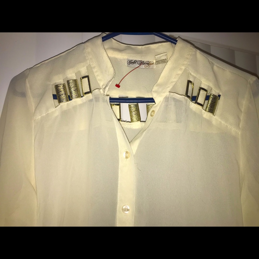 Off-white women’s button up blouse